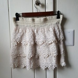 100% Cotton Lace Skirt